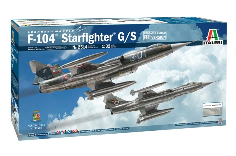 Italeri 1/32 F-104 Starfighter G/S