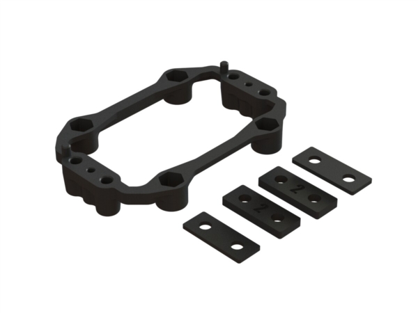 Arrma - Aluminum Servo Mount Plastic Holder Set (ARA320650)