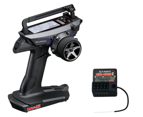 Sanwa MT-5 zender incl. RX-493I ontvanger