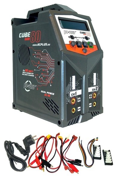 RC Plus Cube Duo 80 Snellader