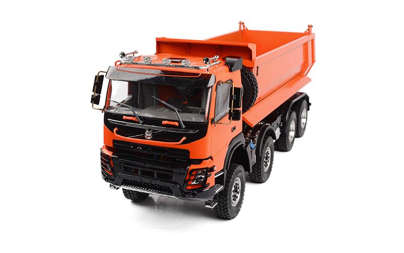 RC4WD 1/14 8x8 Armageddon Hydraulic Dump Truck (FMX) (Orange)
