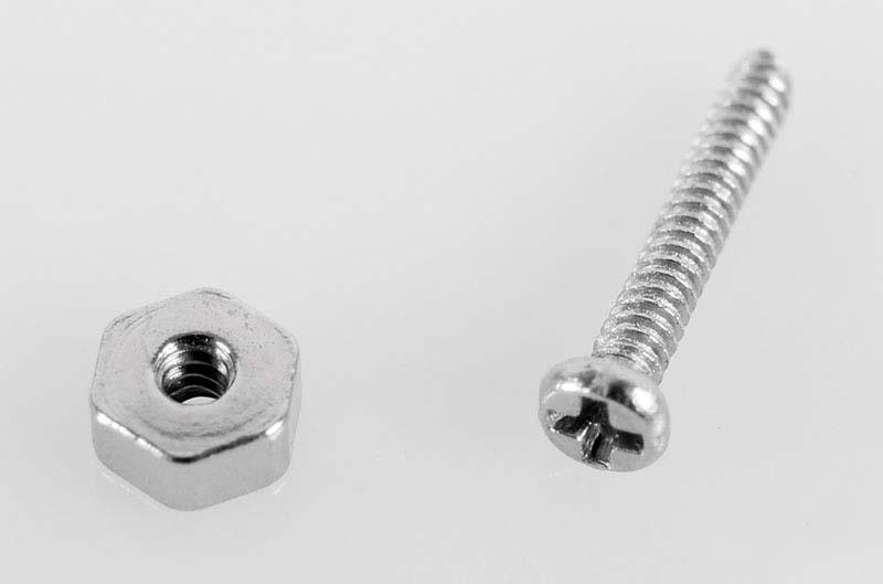 RC4WD 1mm x 6mm Machine Screw and Nut (VVV-C0002)