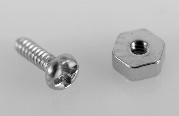 RC4WD 1mm x 3mm Machine Screw and Nut (VVV-C0012)