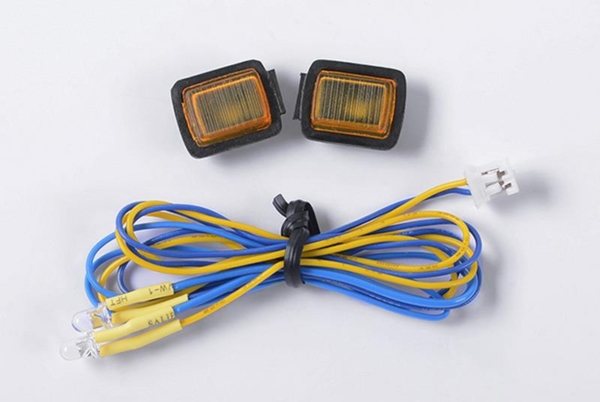 RC4WD Turn Signal LED Light Set for Tamiya CC01 Jeep Wrangler (Detailed) (VVV-C0092)