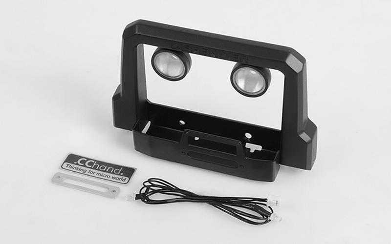 RC4WD Functional Metal Light & Winch Bumper for Gelande II D90/D110 (VVV-C0125)