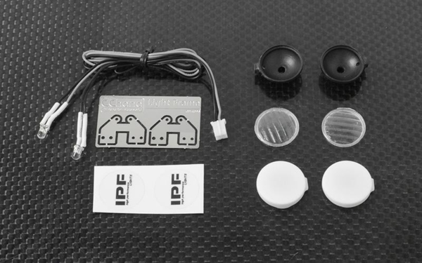 RC4WD 1/10 Round IPF Lights w/LED (VVV-C0214)