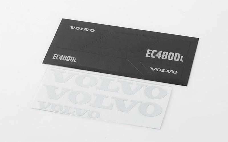 RC4WD Volvo Decal Sheet Set for 1/14 Earth Digger 360L (VVV-C0267)