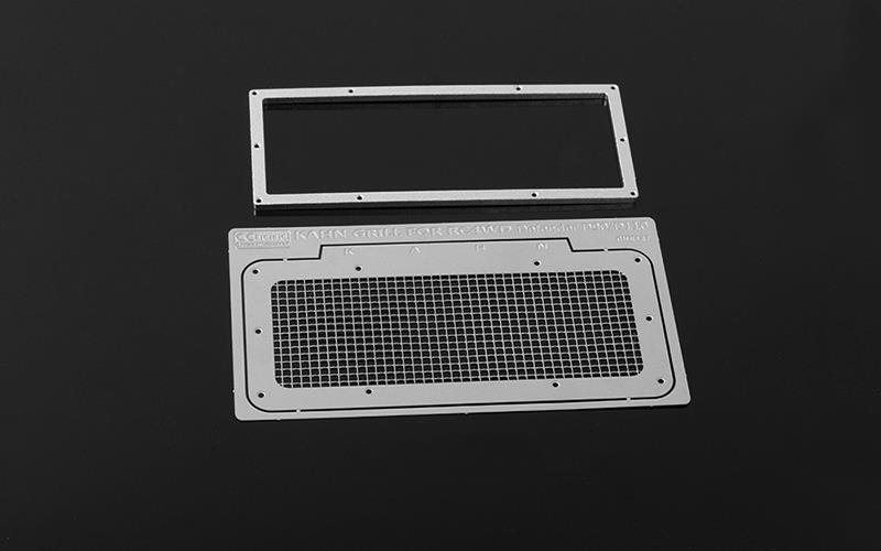 RC4WD Kahn Style Front Grille for D90/D110 Bodies (Silver) (VVV-C0317)