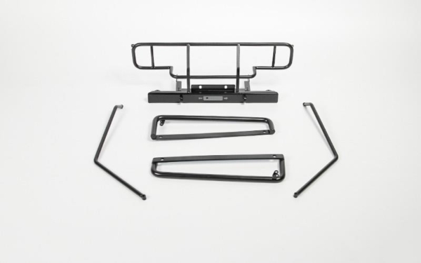 RC4WD Rhino Bumper, Sliders and Bumper Extension Package for Gelande 2 Cruiser (Black) (VVV-C0327)