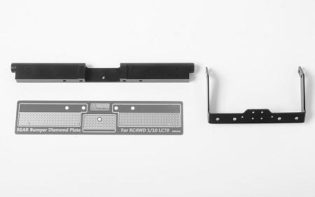 RC4WD Trifecta Rear Bumper for Land Cruiser LC70 Body (VVV-C0414)