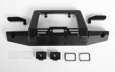 RC4WD Pawn Metal Front Bumper w/Lights for Traxxas TRX-4 (VVV-C0450)