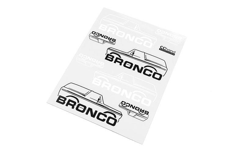 RC4WD Body Decals for Traxxas TRX-4 '79 Bronco Ranger XLT (Style B) (VVV-C0493)