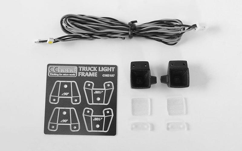 RC4WD Square Work Lights for Mercedes-Benz Arocs 3348 6x4 Tipper Truck (VVV-C0526)