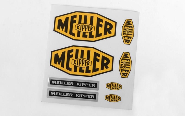 RC4WD Meiller Kipper Decal Set for Mercedes-Benz Arocs 3348 6x4 Tipper Truck (VVV-C0527)