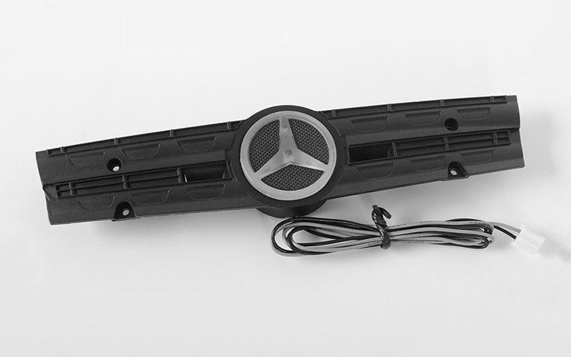 RC4WD Grill Logo W/Light for Mercedes-Benz Arocs 3348 6x4 Tipper Truck (A) (VVV-C0531)