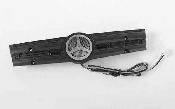 RC4WD Grill Logo W/Light for Mercedes-Benz Arocs 3348 6x4 Tipper Truck (B) (VVV-C0532)