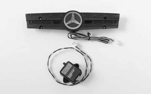 RC4WD Ambient Light Grill Logo W/Strobe Effect Unit for Mercedes-Benz Arocs 3348 6x4 Tipper Truck (A) (VVV-C0533)