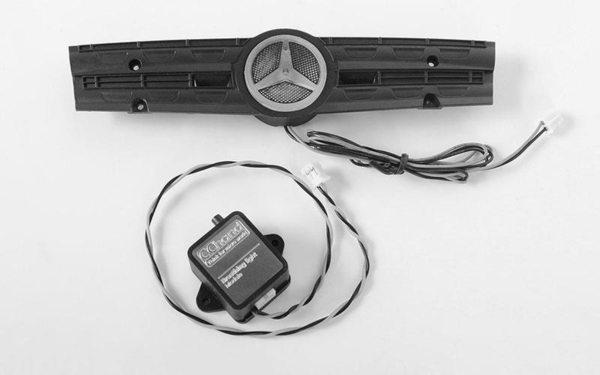 RC4WD Ambient Light Grill Logo W/Strobe Effect Unit for Mercedes-Benz Arocs 3348 6x4 Tipper Truck (B) (VVV-C0534)
