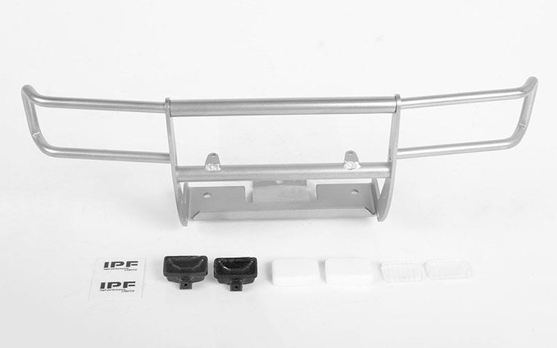 RC4WD Ranch Front Grille Guard W/Lights for Tamiya 1/10 Isuzu Mu Type X CC-01 (Silver) (VVV-C0567)