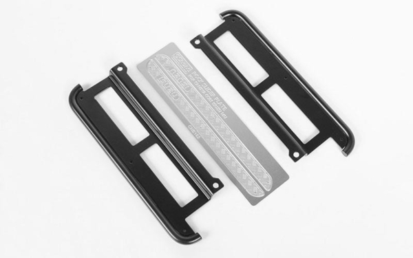 RC4WD Rook Metal Side Sliders for Tamiya 1/10 Isuzu Mu Type X CC-01 (Black) (VVV-C0572)