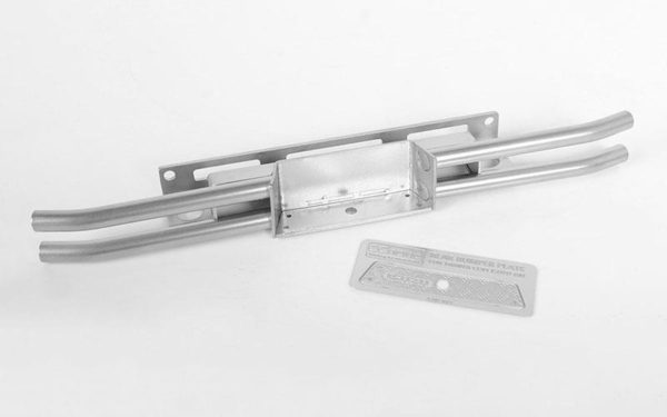RC4WD Steel Tube Rear Bumper for Tamiya 1/10 Isuzu Mu Type X CC-01 (Silver) (VVV-C0574)