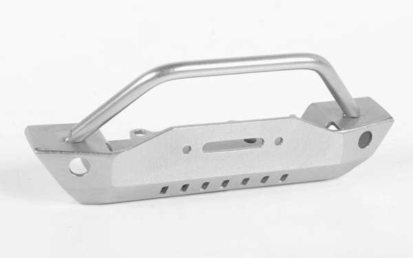 RC4WD Steel Stinger Front Bumper for 1/18 Gelande II RTR W/Black Rock Body (Silver) (VVV-C0583)