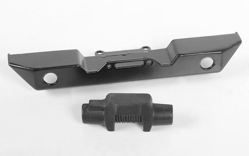 RC4WD Eon Metal Front Bumper w/Plastic Winch for 1/18 Gelande II RTR w/Black Rock Body (Black) (VVV-C0586)