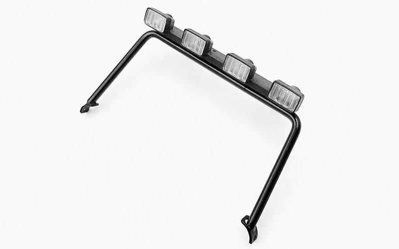 RC4WD Front Window Guard Roll Cage W/IPF Lights for 1/18 Gelande II RTR w/Black Rock Body (VVV-C0592)