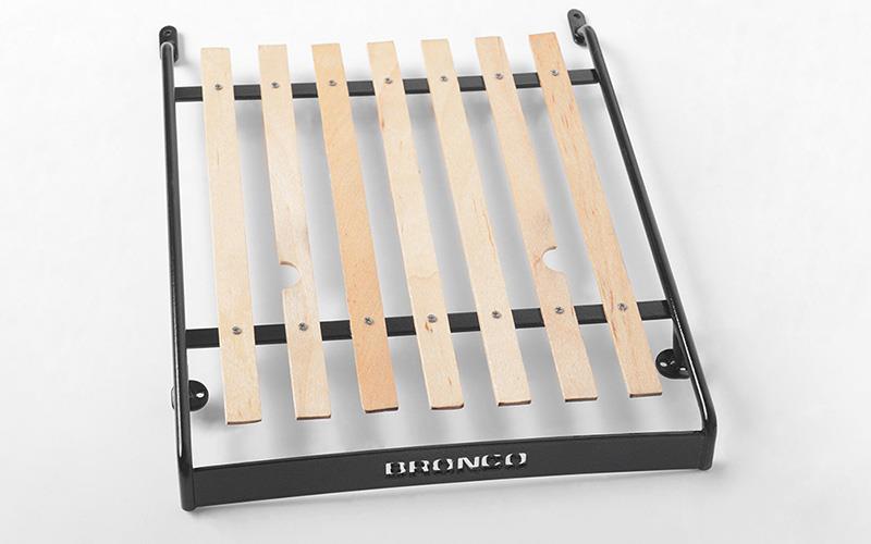 RC4WD Wooden Roof Rack for Traxxas TRX-4 '79 Bronco Ranger XLT (Black) (VVV-C0612)