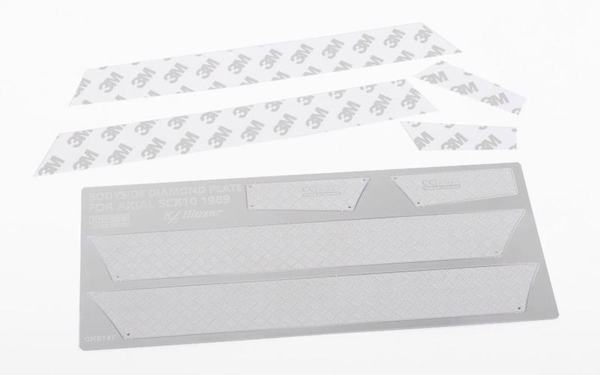 RC4WD Side Diamond Plates for Axial SCX10 II 1969 Chevrolet Blazer (VVV-C0641)