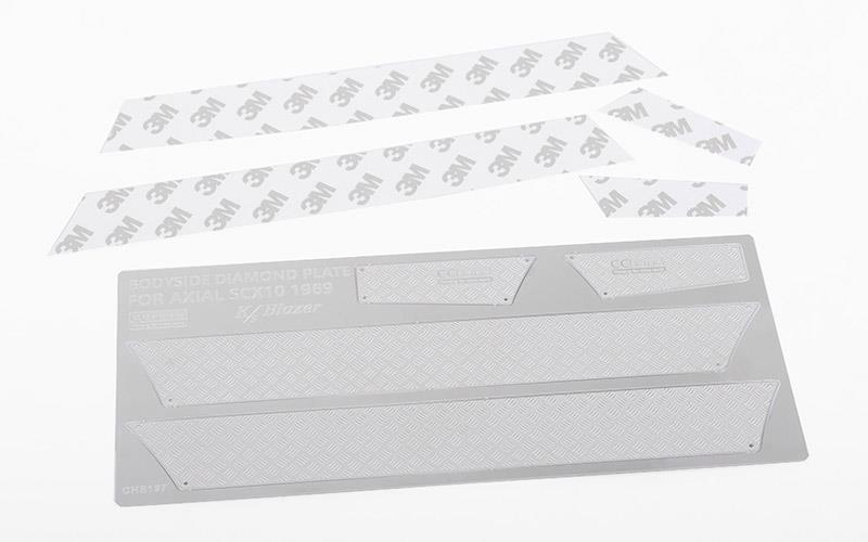 RC4WD Side Diamond Plates for Axial SCX10 II 1969 Chevrolet Blazer (VVV-C0641)