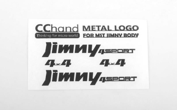RC4WD Metal Emblems MST 1/10 CMX w/ Jimny J3 Body (Black) (VVV-C0657)