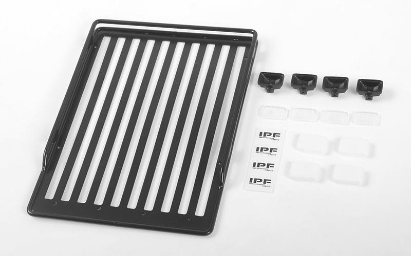 RC4WD Roof Rack w/IPF Lights for MST 1/10 CMX w/ Jimny J3 Body (VVV-C0670)