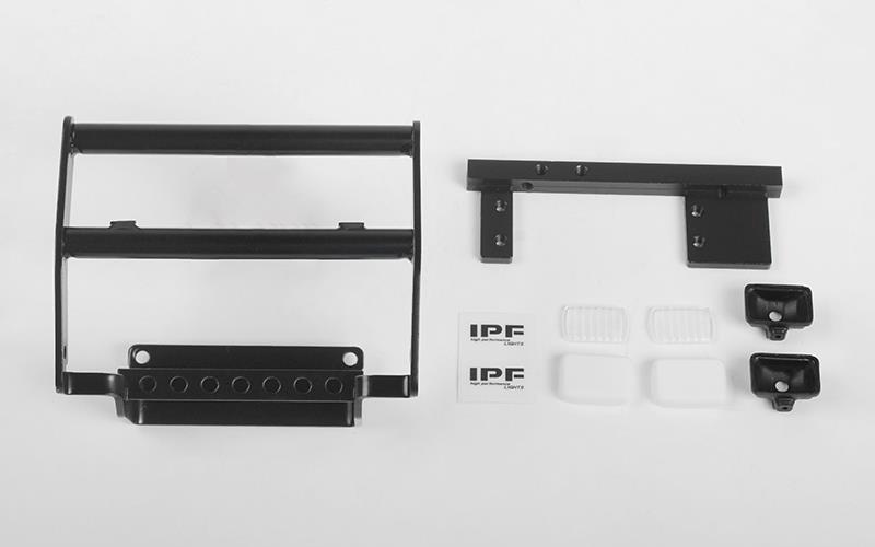 RC4WD Steel Push Bar Front Bumper w/IPF Lights for 1985 Toyota 4Runner Hard Body (VVV-C0754)