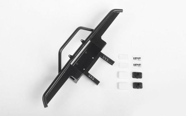 RC4WD Bucks Front Bumper w/IPF Lights for Traxxas TRX-4 Chevy K5 Blazer (Black) (VVV-C0791)