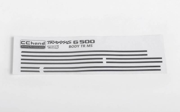 RC4WD Steel Body Trim for Traxxas TRX-4 Mercedes-Benz G-500 (VVV-C0797)