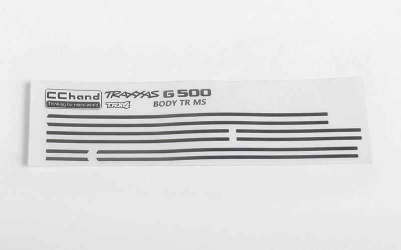 RC4WD Steel Body Trim for Traxxas TRX-4 Mercedes-Benz G-500 (VVV-C0797)