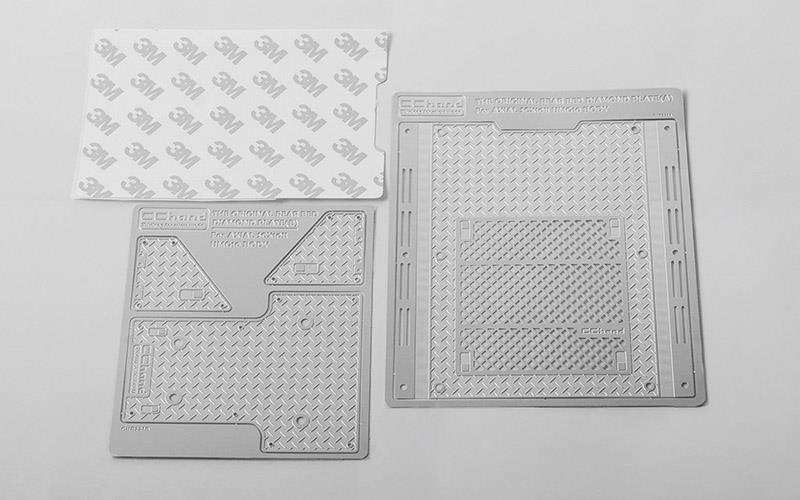 RC4WD Diamond Plate Rear Bed for Axial 1/10 SCX10 II UMG10 4WD Rock Crawler (VVV-C0826)