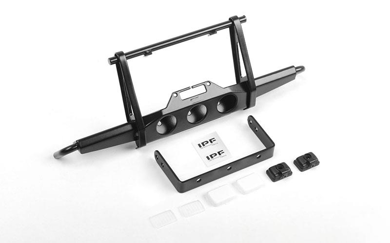 RC4WD Shirya Front Bumper w/ IPF Lights for Vanquish VS4-10 Origin Body (Black) (VVV-C0954)