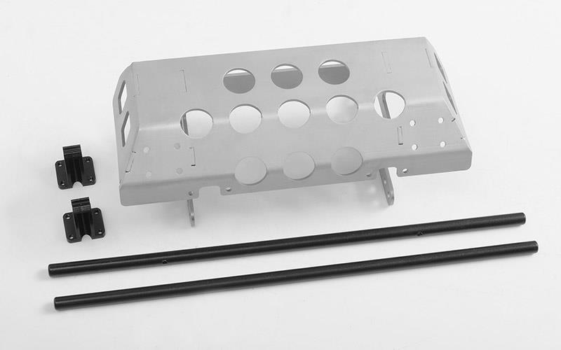 RC4WD Tarka Steel Tube Bumper with Skid Plate for Traxxas Mercedes-Benz G 63 AMG 6x6 (VVV-C0984)