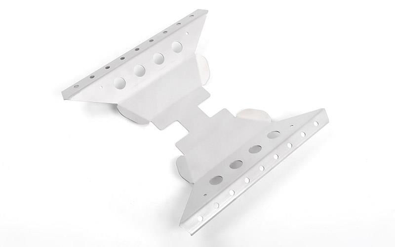 RC4WD Oxer Transfer Case Guard for Axial Capra 1.9 Unlimited Trail Buggy (Silver) (VVV-C1033)