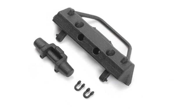 RC4WD Micro Series Front Bumper w/ Plastic Winch for Axial SCX24 1/24 Jeep Wrangler RTR (VVV-C1048)