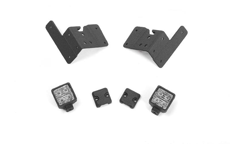 RC4WD Pillar Lights for Axial 1/10 SCX10 III Jeep (Gladiator/Wrangler) (VVV-C1065)