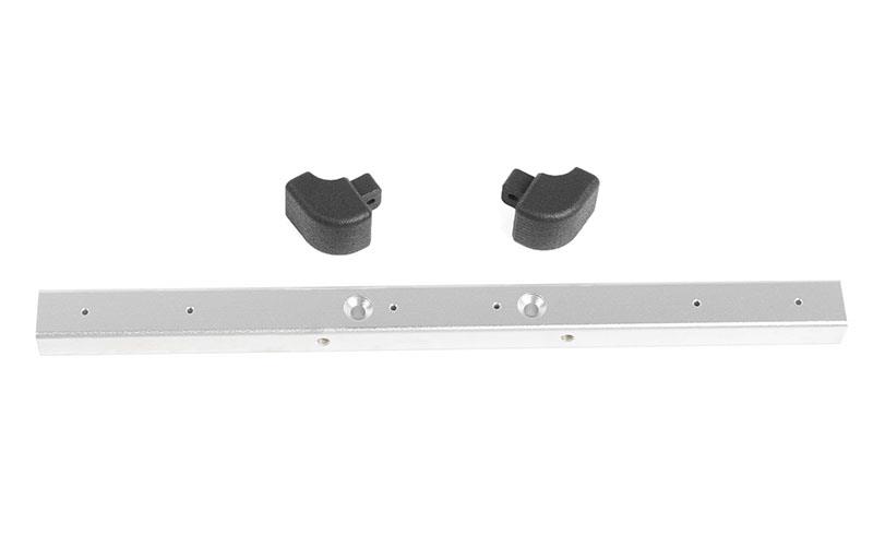 RC4WD Classic Front Bumper for RC4WD Gelande II 2015 Land Rover Defender D90 (Silver) (VVV-C1116)