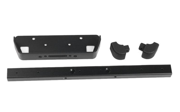 RC4WD Classic Front Winch Bumper for RC4WD Gelande II 2015 Land Rover Defender D90 (Black) (VVV-C1119)