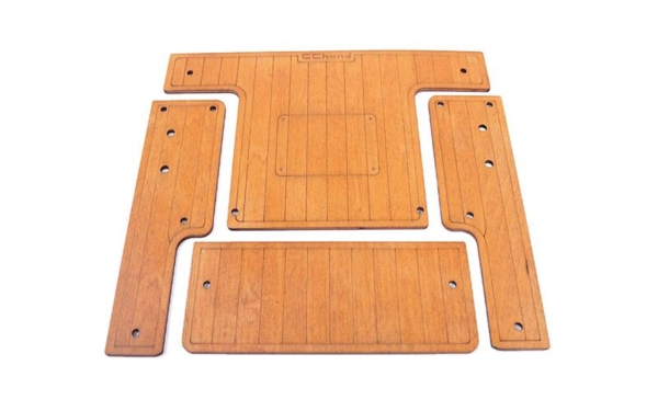 RC4WD Cargo Bed Wood Decking for RC4WD Gelande II 2015 Land Rover Defender D90 (Pick-Up) (VVV-C1144)