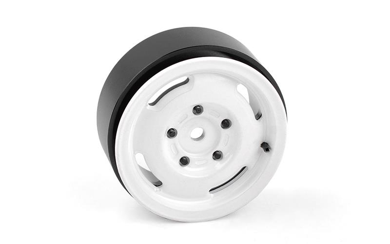 RC4WD Apio 1.55 Single Beadlock Wheel (White) (VVV-C1164)
