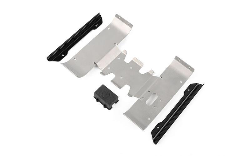 RC4WD Rough Stuff Skid Plate W/ Side Sliders and Switch Box for MST 4WD Off-Road Car Kit W/ J4 Jimny Body (VVV-C1189)