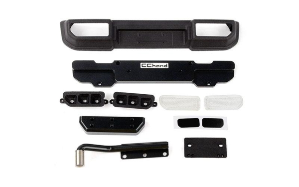 RC4WD Guardian Steel Rear Bumper W/ Exhaust for MST 4WD Off-Road Car Kit W/ J4 Jimny Body (Style B) (VVV-C1202)