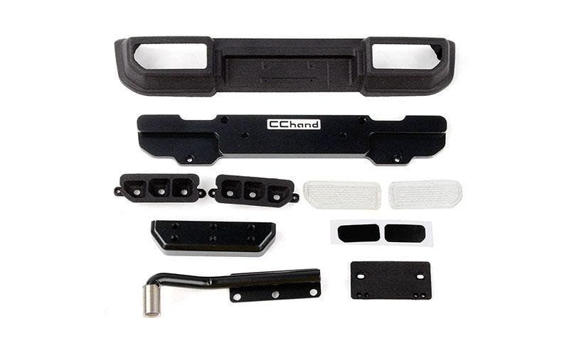 RC4WD Guardian Steel Rear Bumper W/ Exhaust for MST 4WD Off-Road Car Kit W/ J4 Jimny Body (Style B) (VVV-C1202)